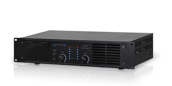 Technical Pro AX2000 2U Professional 2CH Power Amplifier