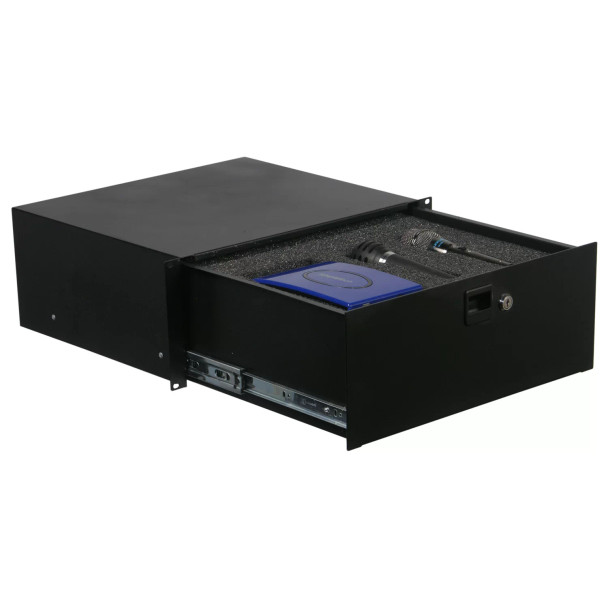 Odyssey 4U Rack Mountable Drawer with Interior Diced Foam