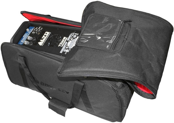 Odyssey BRLSPKSM Redline Series Small Size Bag for 12 Molded Speakers"