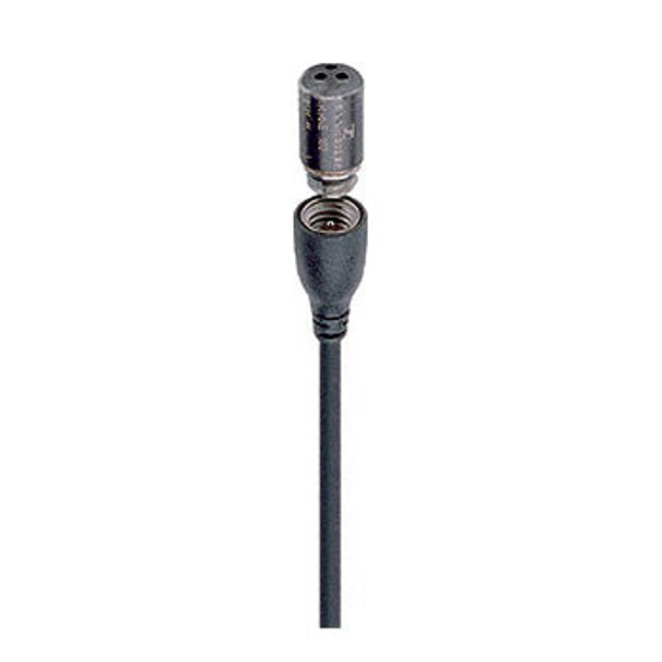 Sennheiser MKE104S-4 Cardioid Lavalier Microphone with Straight Cable and 3-pin Lemo Connection for 3000 and 5000 Series Wireless