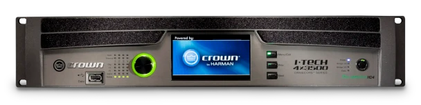 Crown I-Tech 4x3500HD Four-Channel Touring DSP Power Amplifier