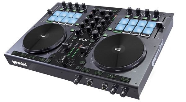 Gemini G2V 2-Channel Virtual DJ Controller - GearclubDirect