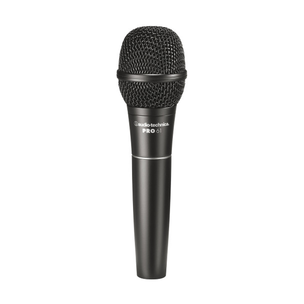 Audio-Technica PRO61 - Hypercardioid dynamic handheld microphone w/ 15' XLRF - XLRM cable