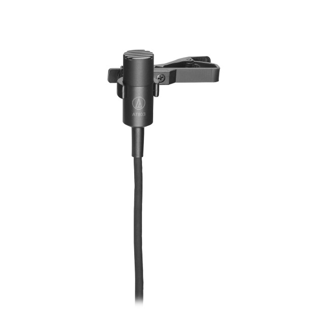 Audio Technica AT803 Omnidirectional Condenser Lavalier Microphone