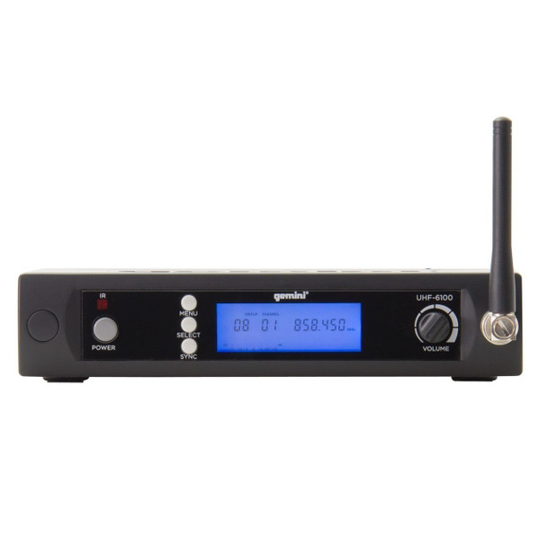 Gemini UHF-6100HL Headset/Lavalier UHF Wireless System