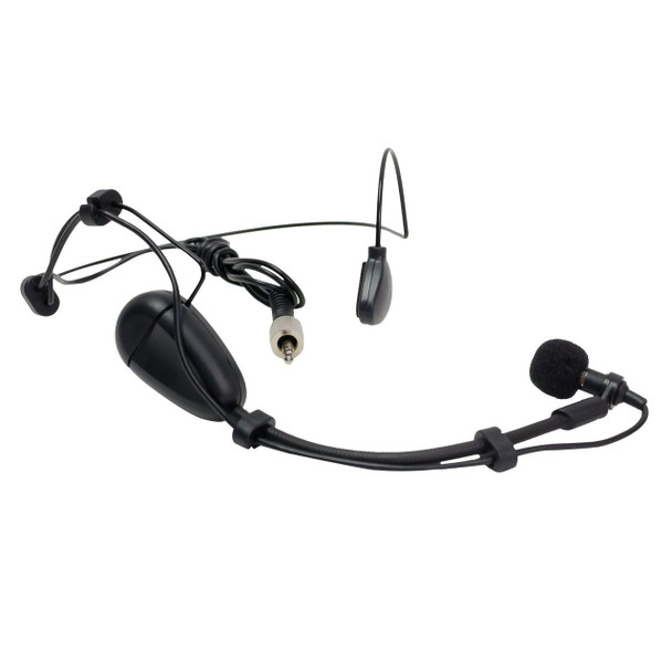 Gemini UHF-6200HL Dual Channel Wireless PLL System, Includes UHF Receiver, 2x Beltpack Transmitter and 2x Headset Lavalier Microphone