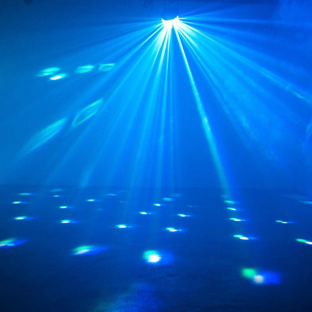 American DJ Mini Dekker LZR Moonflower & Laser Effect Light