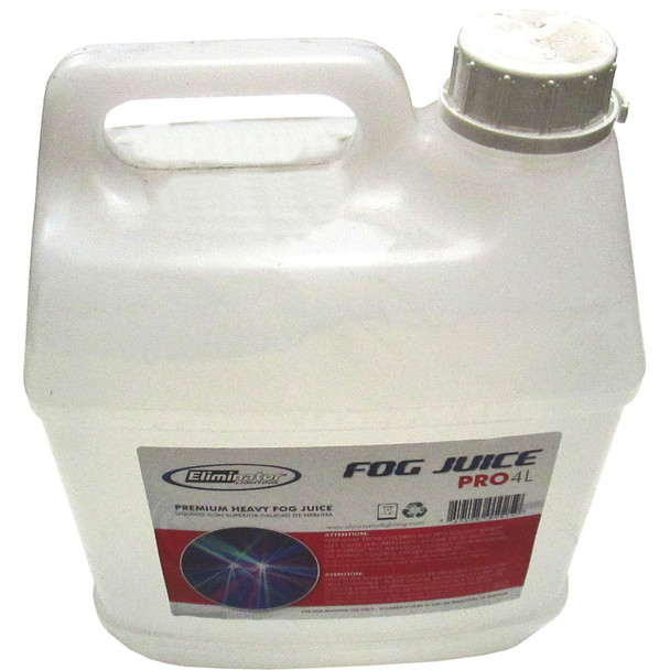 Eliminator Lighting Pro4L Premium Heavy Fog Juice (4 Liters)
