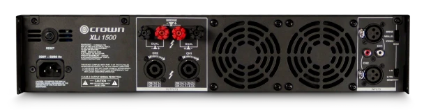 Crown XLi 1500 Two-Channel Power Amplifier