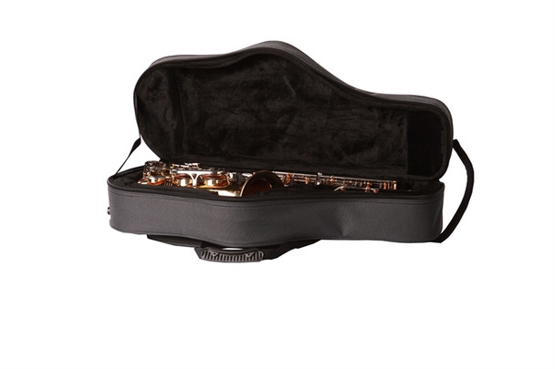 Gator Cases GL-ALTOSAX-MPC Lightweight Alto Sax Case w/mouthpiece storage
