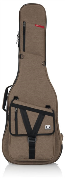 Gator Cases GT-ELECTRIC-TAN Transit Electric Guitar Bag; Tan