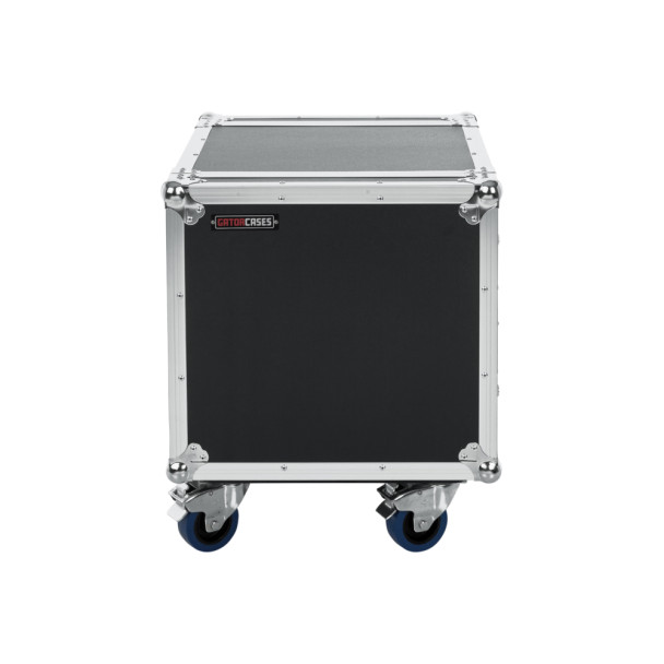 Gator Cases 10U, Standard Audio Road Rack w/ Casters