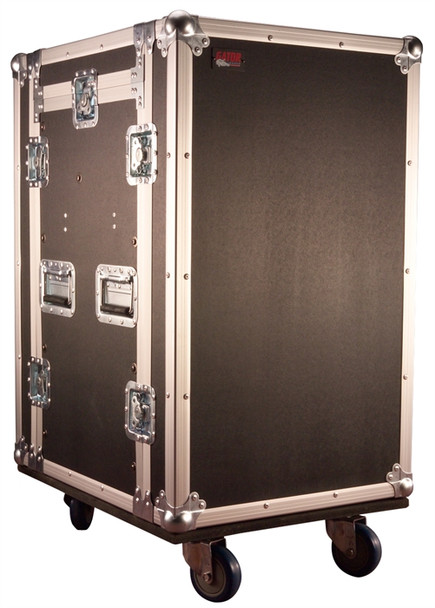 Gator Cases G-TOUR 10X14 PU 10U Top, 14U Side Audio Road Rack Case