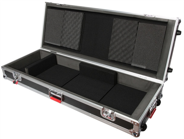 Gator Cases G-TOUR 61V2 61 Note Road Case w/ wheels