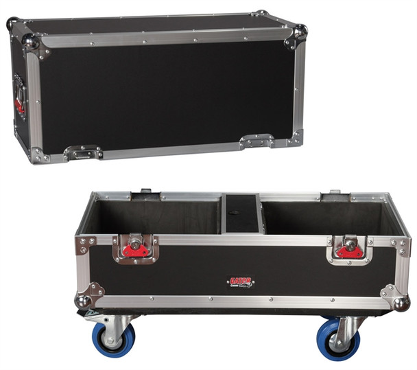 Gator Cases G-TOUR SPKR-2K8 Tour Style Transporter for (2) K8 speakers