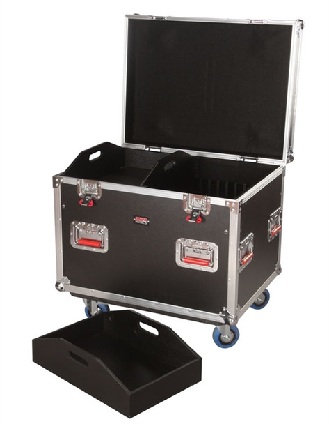Gator Cases G-TOURTRK302212 Truck Pack Trunk; 30''x22''x22''; 12mm; w/ dividers