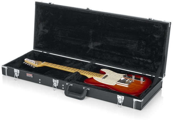 Gator Cases GW-ELECTRIC Electric Guitar Deluxe Wood Case