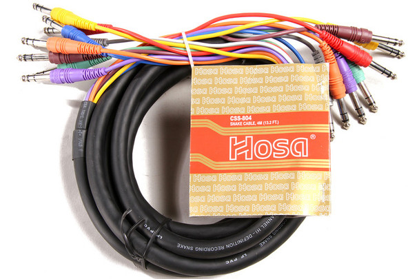 Hosa Pro Balanced Snake 1/4 in TRS to Same