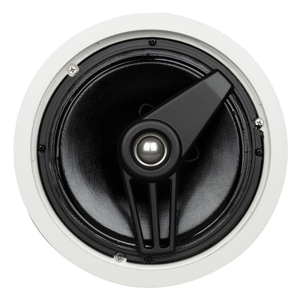 RCF Passive 80W 8" 2-Way Coaxial Ceiling Speaker with Transformer