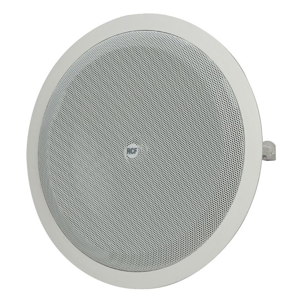 RCF Passive 80W 8" 2-Way Coaxial Ceiling Speaker with Transformer