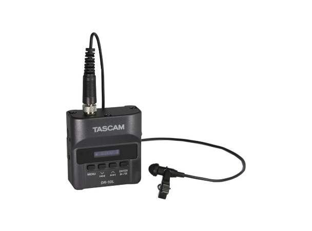 Tascam Tascam DR-10L MINI PORTABLE RECORDER WITH LAVALIERE MICROPHONE