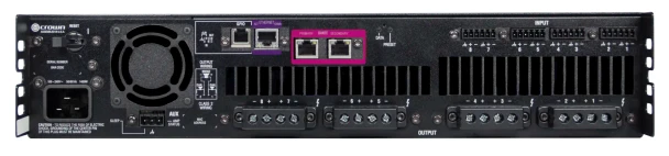 Crown DCi 8|600DA Eight-Channel Dante/AES67 Power Amplifier