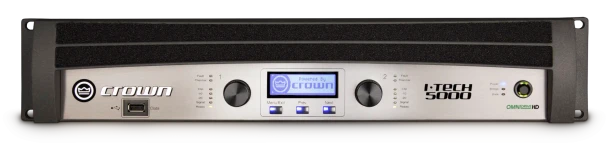 Crown I-Tech 5000HD Two-Channel Touring DSP Power Amplifier