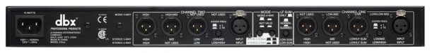 dbx 234xs Stereo 2/3-Way Mono 4-Way Crossover