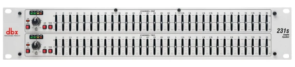 dbx 231s Dual-Channel 31-Band Graphic Equalizer
