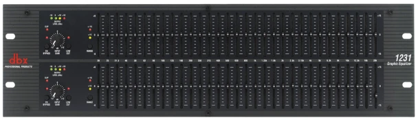 dbx 1231 Dual 31-Band Graphic Equalizer