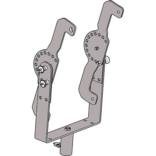 db Technologies Vertical Mounting Bracket for LVX 8 Speaker (Black)