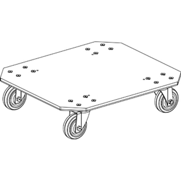 Grundorf Large Caster (4\") Dolly Plate