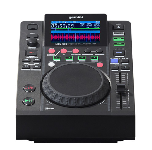 Gemini MDJ-500 Medica Player And DJ Controller - GearclubDirect