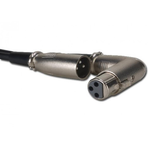American DJ ADJ ACXLRRAAC - 2 Pin XLR Right Angle Plug Adapter