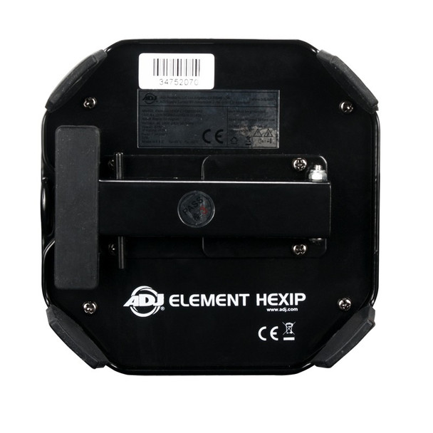 American DJ Element HEXIP IP54/Outdoor Rated Battery Powered LED Par with WiFLY EXR Wireless DMX