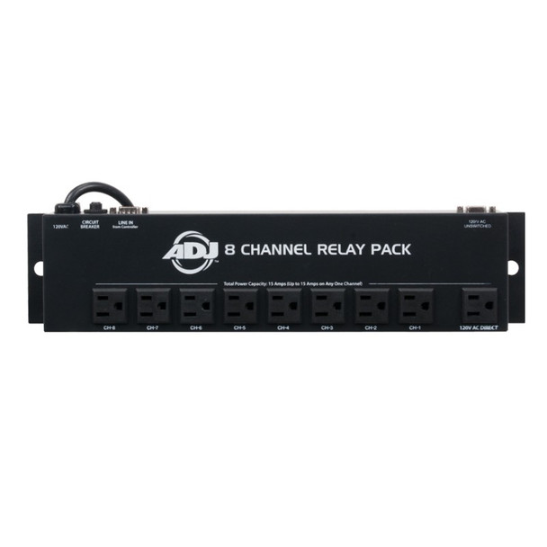 American DJ SC-8 II System - 8 Channel Low Voltage Switch System