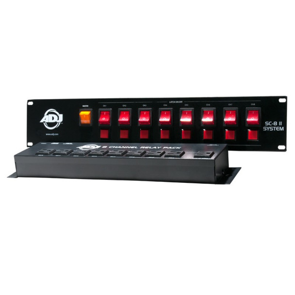 American DJ SC-8 II System - 8 Channel Low Voltage Switch System