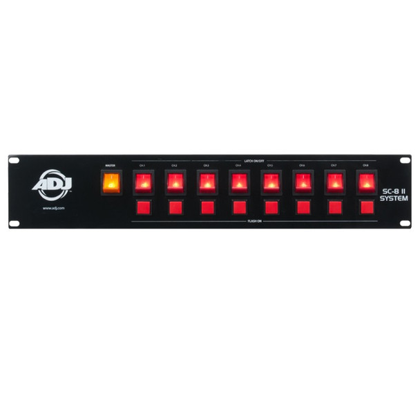 American DJ SC-8 II System - 8 Channel Low Voltage Switch System