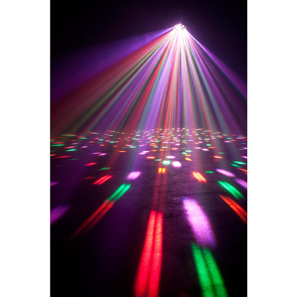 American DJ Stinger II 3-FX-IN-1 Moonflower, Laser, & UV Effect