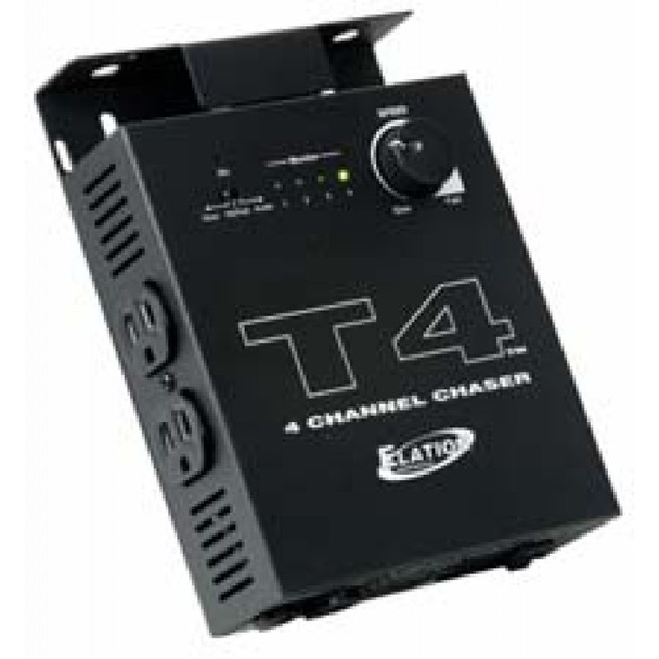 American DJ ADJ T4 Sound-To-Light 4-Channel Chase Controller - Instant Sound-To-Light Chase