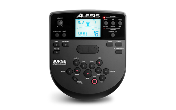 Alesis Surge Mesh Kit 8-piece Drum Kit Front View