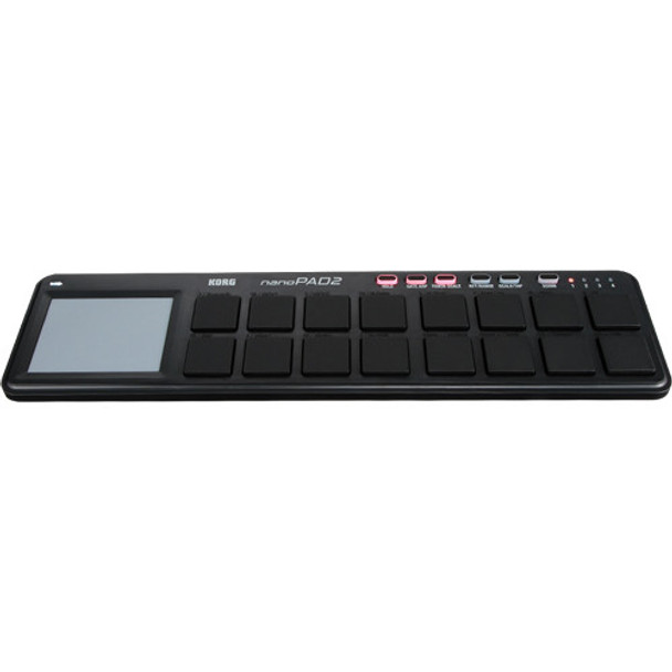KORG Slimline USB MIDI Drum Pad/Controller, second generation (Black) 
