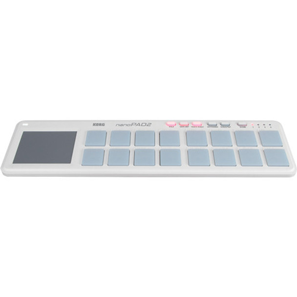 KORG Slimline USB MIDI Drum Pad/Controller, second generation (White)