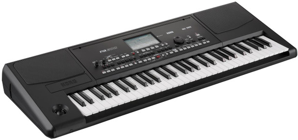 KORG 61 KEY ARRANGER COLOR TOUCHVIEW DISPLAY Side View.