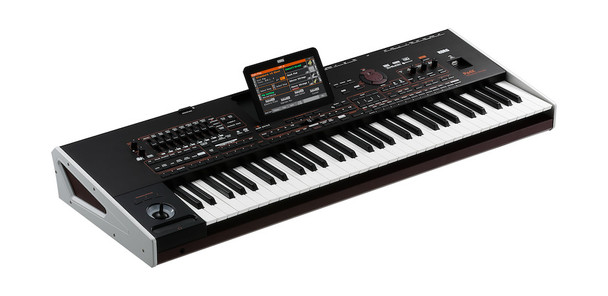 KORG Pa4X with dedicated PCM for Arabic, Persian, and Turkish Sounds & Styles  Side View.