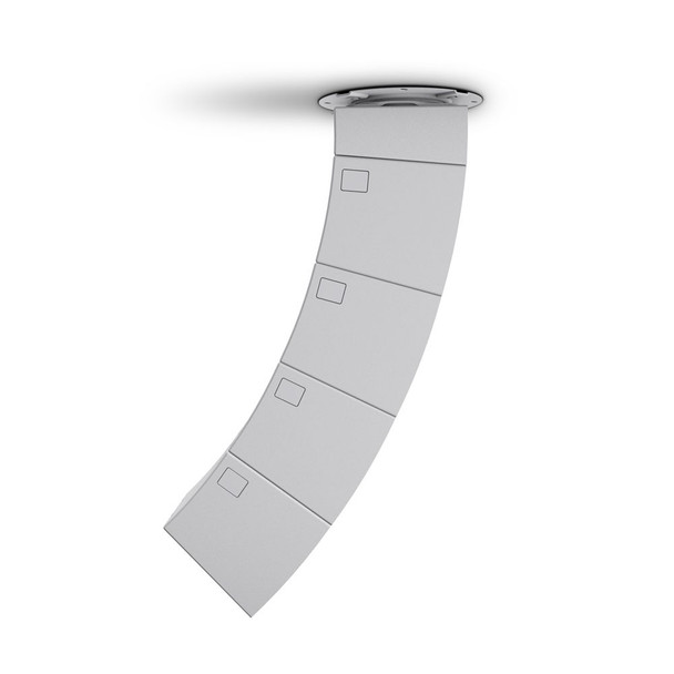 LD Systems Multi-Angle Ceiling Mount Bracket for CURV 500 Satellites - WHITE (LDS-CURV500CMBW)