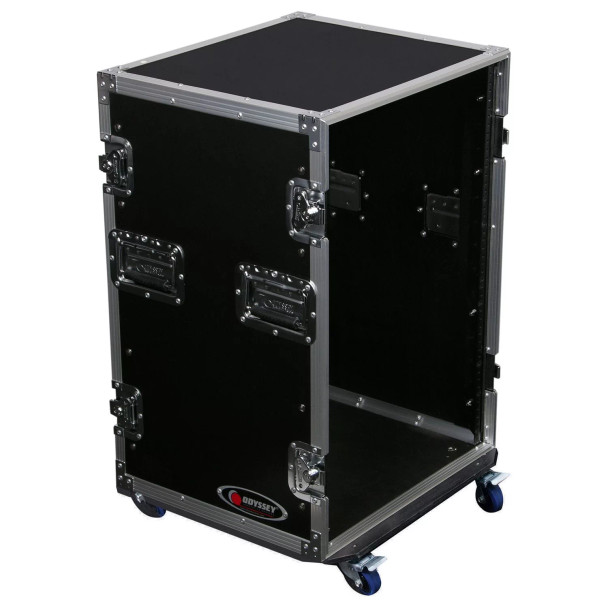 ODYSSEY 16U Pro Amp Rack with Casters