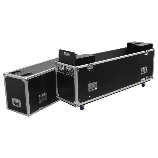 ODYSSEY 60-65″ Flat Screen Monitor Flight Case with Casters