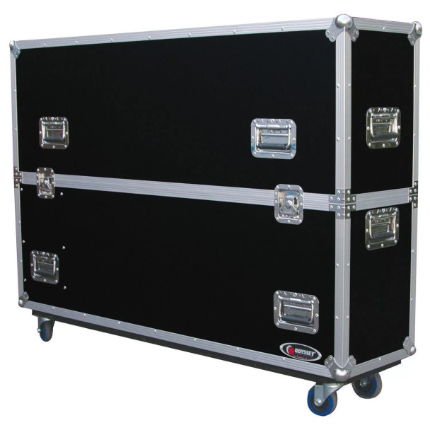 ODYSSEY 50″ Flat Screen Monitor Flight Case with Wheels