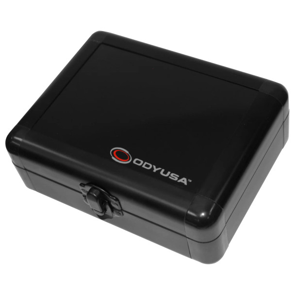 ODYSSEY KROM Series Black PRO2 Case for Two Turntable Needle Cartridges
